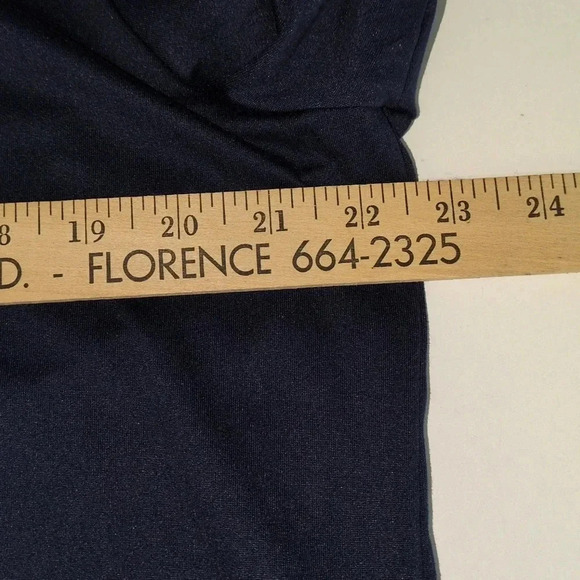 Ruby Rd Dark Blue 3/4 sleeve with silver Studs XL - Picture 7 of 8